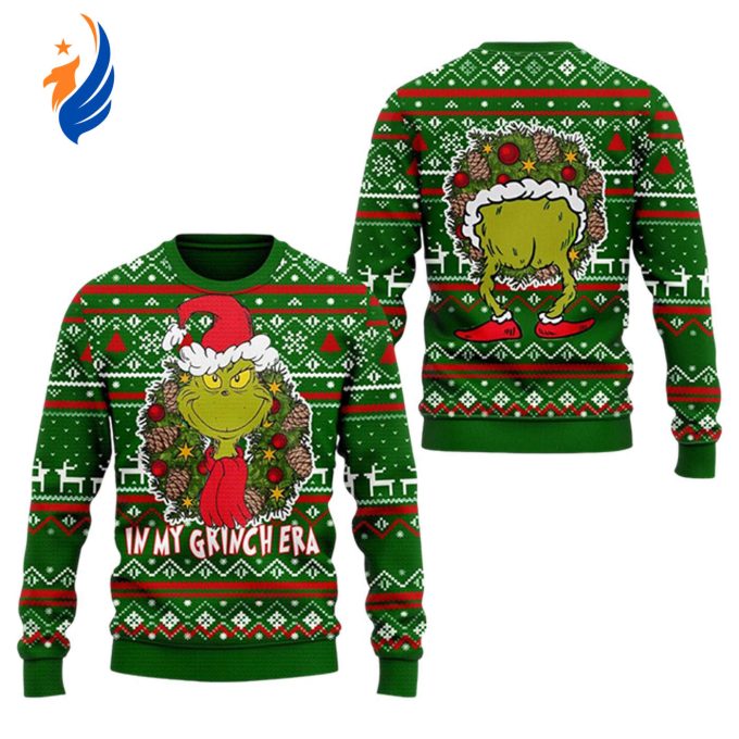 Get Festive in Style with the In My Grinches Era Ugly Sweater – Perfect for Christmas Parties & Holidays! – Gift for Men Women Get Festive in Style with the In My Grinches Era Ugly Sweater – Perfect for Christmas Parties & Holidays! – Gift for Men Women