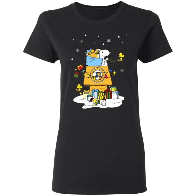 Get Festive with Indiana Pacers Santa Snoopy Shirt – Celebrate Christmas in Style!