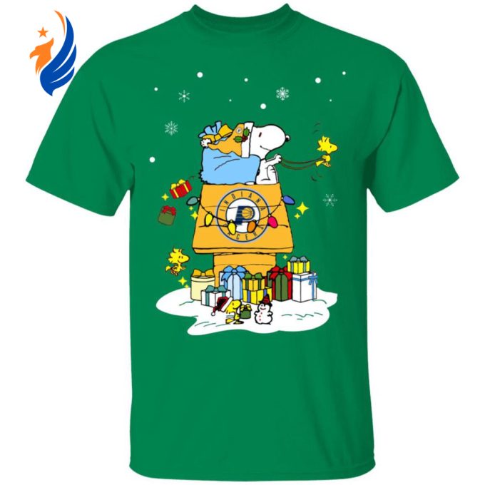 Get Festive with Indiana Pacers Santa Snoopy Shirt – Celebrate Christmas in Style! Get Festive with Indiana Pacers Santa Snoopy Shirt – Celebrate Christmas in Style!