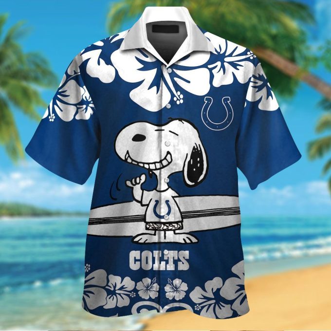 Shop the Stylish Indianapolis Colts & Snoopy Hawaiian Shirt #3 – Exclusive Design for Colts Fans!