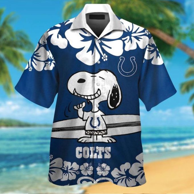 Shop the Stylish Indianapolis Colts & Snoopy Hawaiian Shirt #3 – Exclusive Design for Colts Fans!