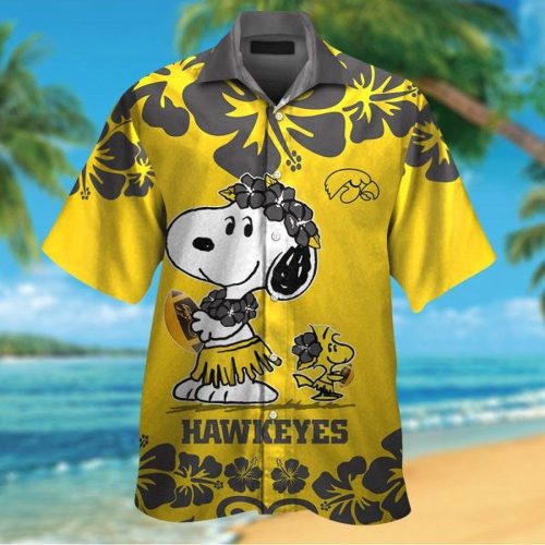 Iowa Hawkeyes & Snoopy Hawaiian Shirt #2: Stylish Fan Gear for Hawkeyes Supporters! Iowa Hawkeyes & Snoopy Hawaiian Shirt #2: Stylish Fan Gear for Hawkeyes Supporters!