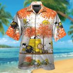 Iowa Hawkeyes & Snoopy Hawaiian Shirt #3: A Fun and Stylish Way to Show Your Team Spirit!