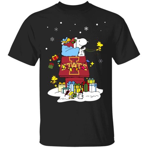 Iowa State Cyclones Santa Snoopy Shirt: Wish You a Merry Christmas – Get into the Festive Spirit! Iowa State Cyclones Santa Snoopy Shirt: Wish You a Merry Christmas – Get into the Festive Spirit!