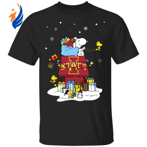 Iowa State Cyclones Santa Snoopy Shirt: Wish You a Merry Christmas – Get into the Festive Spirit! Iowa State Cyclones Santa Snoopy Shirt: Wish You a Merry Christmas – Get into the Festive Spirit!