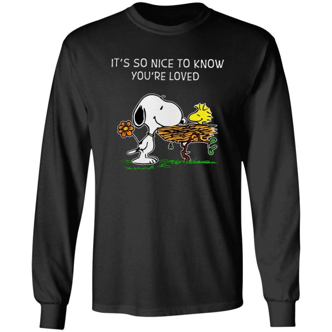 Express Love with Woodstock and Snoopy Shirt – Feel the Warmth of Being Cherished!