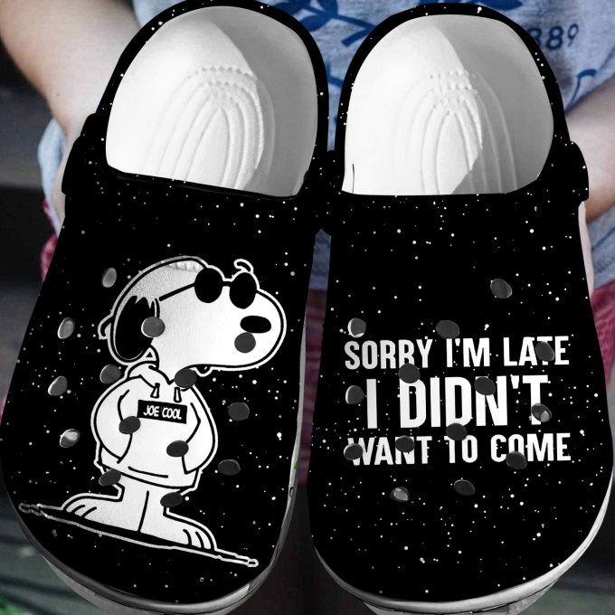 Joe Cool Snoopy Clogs Shoes