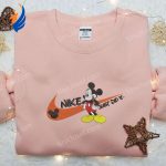 Just Do It Nike Mickey Mouse Embroidered Shirt & Hoodie: Disney Family Shirts Just Do It Nike Mickey Mouse Embroidered Shirt & Hoodie: Disney Family Shirts