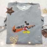 Just Do It Nike Mickey Mouse Embroidered Shirt & Hoodie: Disney Family Shirts Just Do It Nike Mickey Mouse Embroidered Shirt & Hoodie: Disney Family Shirts