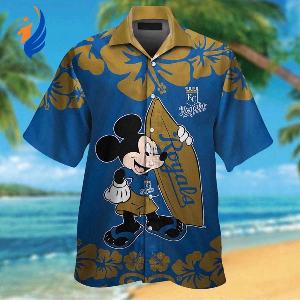 Kansas City Royals & Mickey Mouse Hawaiian Shirt: A Fun and Unique Collaboration for Fans! Kansas City Royals & Mickey Mouse Hawaiian Shirt: A Fun and Unique Collaboration for Fans!