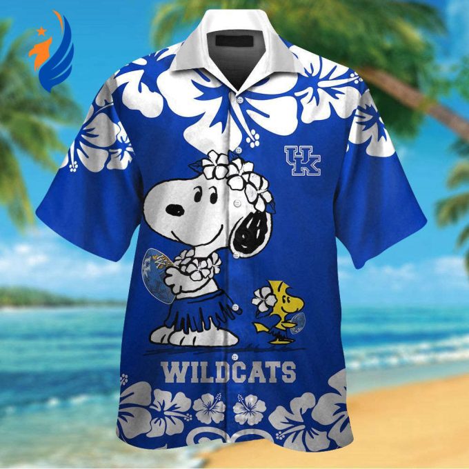 Kentucky Wildcats & Snoopy Hawaiian Shirt #3: Stylish and Fun Sports Apparel for Fans Kentucky Wildcats & Snoopy Hawaiian Shirt #3: Stylish and Fun Sports Apparel for Fans