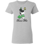 Leprechaun Woodstock Kiss Me Snoopy St Patricks Day Shirt – Festive Irish Green Tee for Luck & Fun!