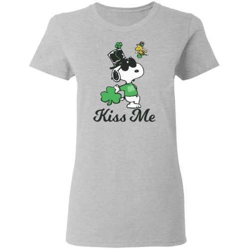 Leprechaun Woodstock Kiss Me Snoopy St Patricks Day Shirt – Festive Irish Green Tee for Luck & Fun! Leprechaun Woodstock Kiss Me Snoopy St Patricks Day Shirt – Festive Irish Green Tee for Luck & Fun!