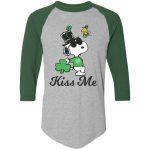 Leprechaun Woodstock Kiss Me Snoopy St Patricks Day Shirt – Festive Irish Green Tee for Luck & Fun!