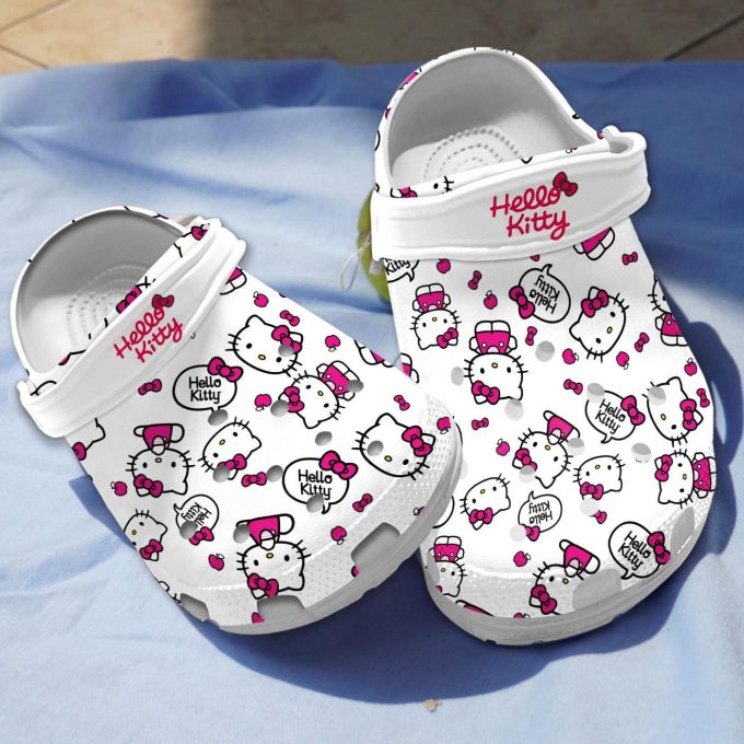 Lightweight And Durable Hello Kitty Clogs For Kids And Adults