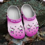Lightweight And Durable Hello Kitty Cute Pink Clogs For Kids And Adults Lightweight And Durable Hello Kitty Cute Pink Clogs For Kids And Adults