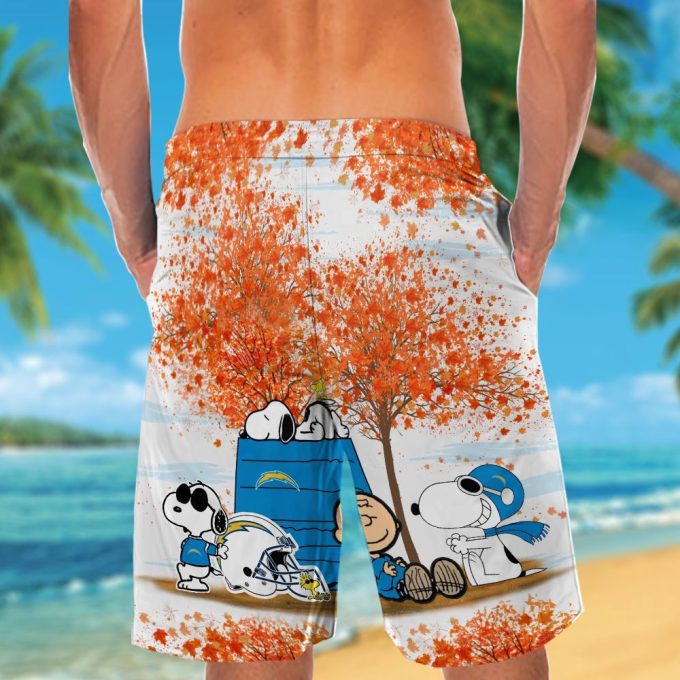 Stylish Los Angeles Chargers & Snoopy Hawaiian Shirt #3 – Perfect for NFL Fans