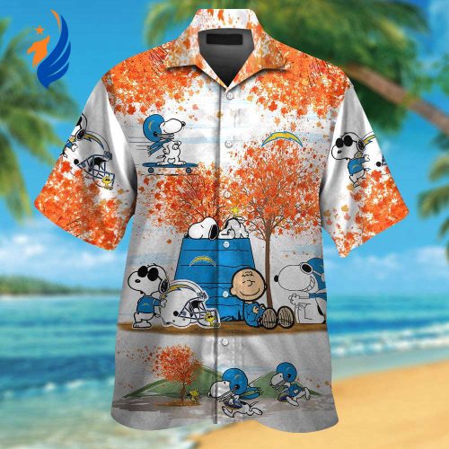 Stylish Los Angeles Chargers & Snoopy Hawaiian Shirt #3 – Perfect for NFL Fans Stylish Los Angeles Chargers & Snoopy Hawaiian Shirt #3 – Perfect for NFL Fans