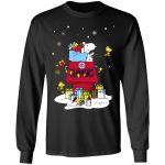 Get Festive with Los Angeles Clippers Santa Snoopy Christmas Shirt Get Festive with Los Angeles Clippers Santa Snoopy Christmas Shirt