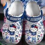 Los Angeles Dodgers Hello Kitty Clogs For Kids & Adults Los Angeles Dodgers Hello Kitty Clogs For Kids & Adults