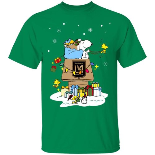 Get Festive with Los Angeles FC Santa Snoopy Christmas Shirt – Limited Edition Get Festive with Los Angeles FC Santa Snoopy Christmas Shirt – Limited Edition