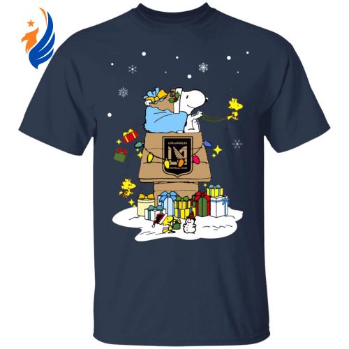Get Festive with Los Angeles FC Santa Snoopy Christmas Shirt – Limited Edition Get Festive with Los Angeles FC Santa Snoopy Christmas Shirt – Limited Edition