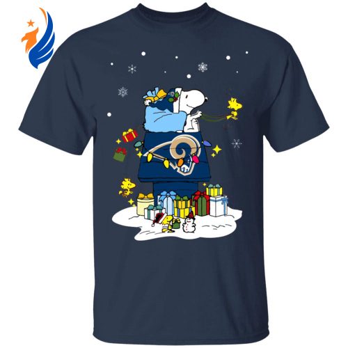 Get Festive with Los Angeles Rams Santa Snoopy Shirt: Wish You a Merry Christmas! Get Festive with Los Angeles Rams Santa Snoopy Shirt: Wish You a Merry Christmas!