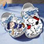 Love Dodgers Baseball Team Snoopy Clogs Love Dodgers Baseball Team Snoopy Clogs