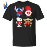 2021 Love Stitch Gnome Snoopy and Yoda Shirt: Unique and Adorable Collectible for Fans 2021 Love Stitch Gnome Snoopy and Yoda Shirt: Unique and Adorable Collectible for Fans