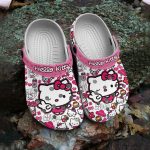 Lovely Hello Kitty Cartoon Clogs For Kids And Adults , Fun And Safe For Outdoor Play Lovely Hello Kitty Cartoon Clogs For Kids And Adults , Fun And Safe For Outdoor Play