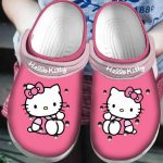 Lovely Hello Kitty Cartoon Unisex Classic Clogs For Fans Unisex Gifts 2024 Lovely Hello Kitty Cartoon Unisex Classic Clogs For Fans Unisex Gifts 2024
