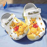 Lovely Winnie The Pooh White Clogs Lovely Winnie The Pooh White Clogs