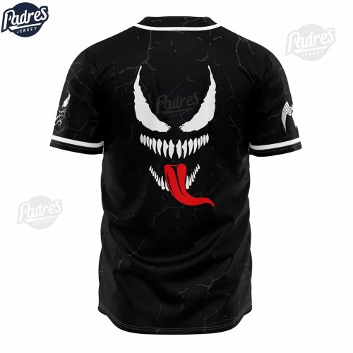 Unleash Your Inner Venom with Marvel s Baseball Jersey – Exclusive Design for Fans!