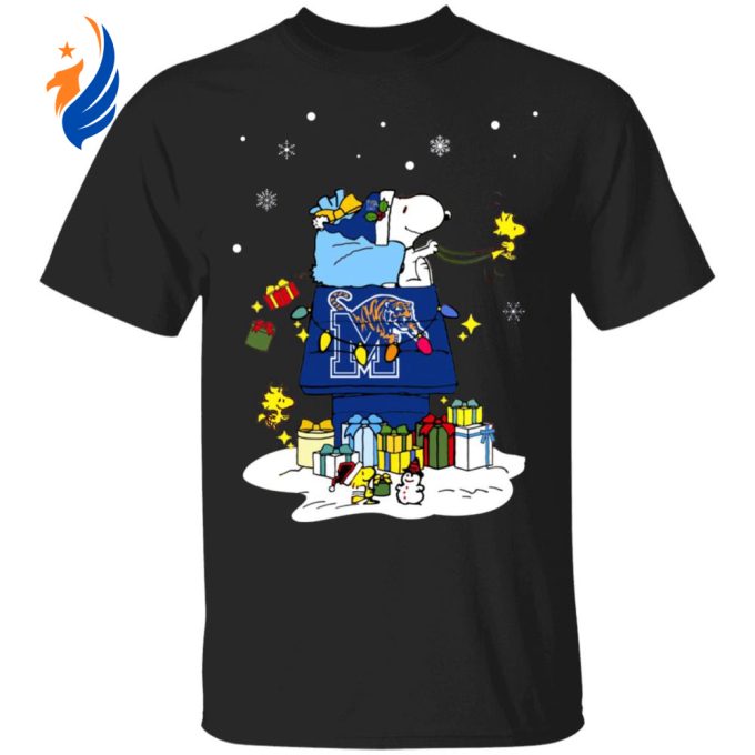 Get Festive with Memphis Tigers Santa Snoopy Shirt – Wish You a Merry Christmas Get Festive with Memphis Tigers Santa Snoopy Shirt – Wish You a Merry Christmas