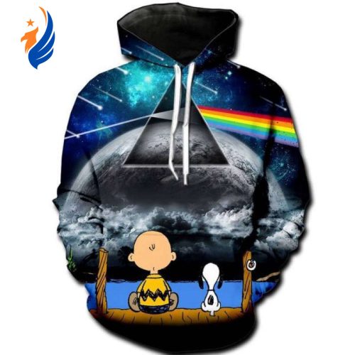 Pink Floyd Snoopy Dark Side of The Moon 3D Hoodie for Men and Women – Stylish and Iconic Apparel