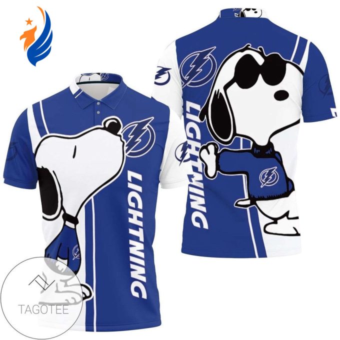 Mens & Womens Tampa Bay Lightning Snoopy Lover 3d Printed All Over Print Polo Shirt Mens & Womens Tampa Bay Lightning Snoopy Lover 3d Printed All Over Print Polo Shirt