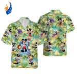 Experience the Magic of Disneyland with our Mickey Aloha Button Up Shirt – Perfect for Your Summer Disney Hawaiian Vacation!