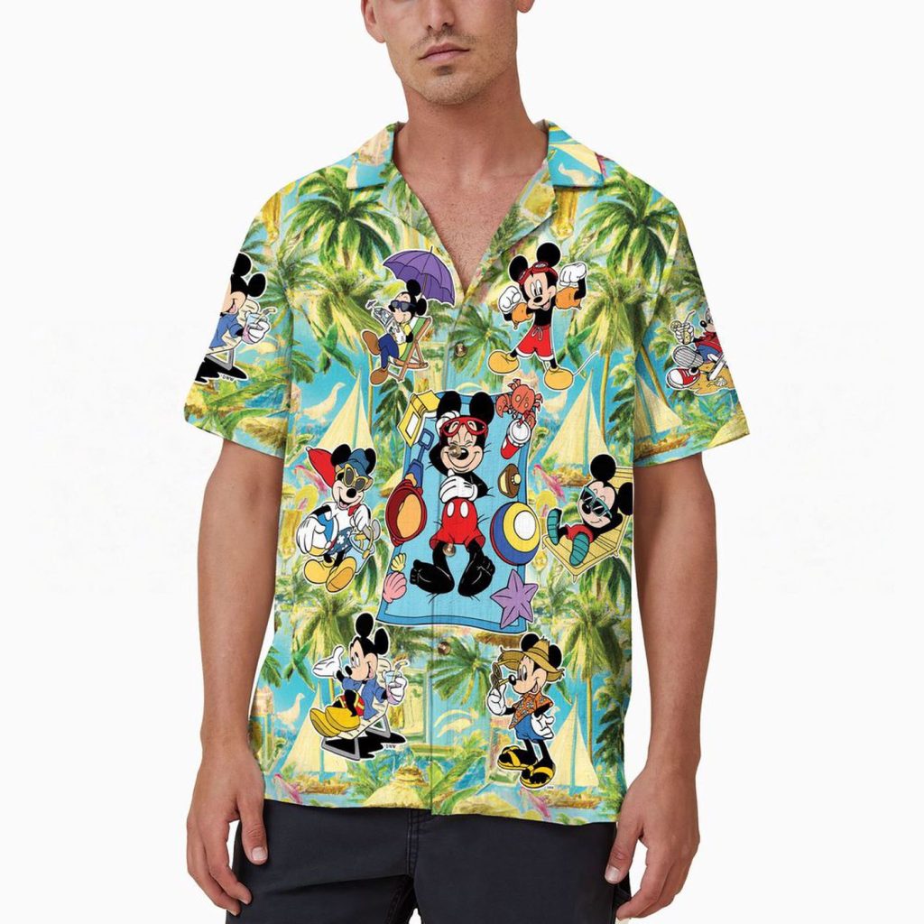 Experience the Magic of Disneyland with our Mickey Aloha Button Up Shirt – Perfect for Your Summer Disney Hawaiian Vacation! Experience the Magic of Disneyland with our Mickey Aloha Button Up Shirt – Perfect for Your Summer Disney Hawaiian Vacation!