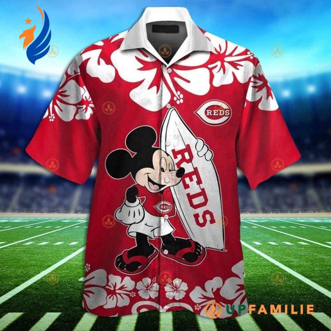 Shop Cool Mickey Aloha Shirt Cincinnati Reds – Hawaiian Shirts with Mickey Mouse Design Shop Cool Mickey Aloha Shirt Cincinnati Reds – Hawaiian Shirts with Mickey Mouse Design