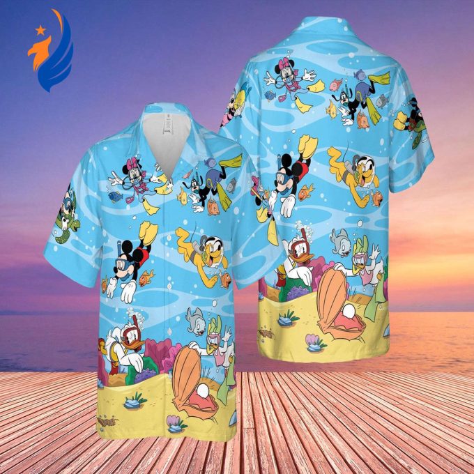 Disney Dive Mickey & Minnie Mouse Hawaiian Summer Shirt – Aloha Style for a Fun-Filled Hawaiian Summer! Disney Dive Mickey & Minnie Mouse Hawaiian Summer Shirt – Aloha Style for a Fun-Filled Hawaiian Summer!
