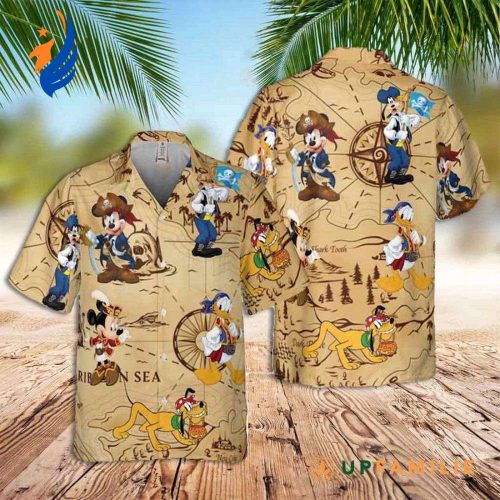 Mickey Aloha Shirt: Disney Hawaiian Shirt for Caribbean Vacations - Your Best Friend for a Fun-filled Holiday!