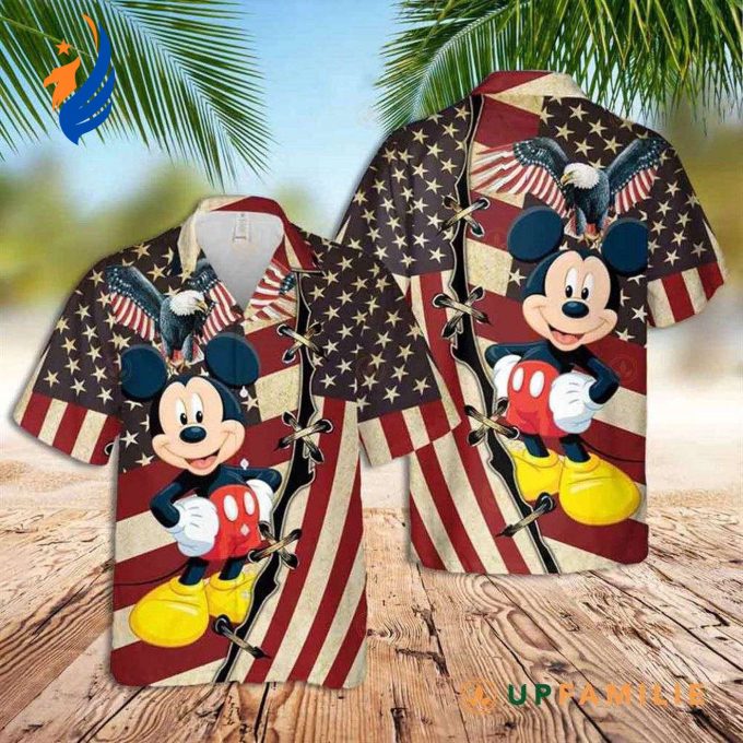 Mickey Aloha Shirt: Disney Hawaiian Shirt with Best Mickey Mouse and Eagle Designs Mickey Aloha Shirt: Disney Hawaiian Shirt with Best Mickey Mouse and Eagle Designs