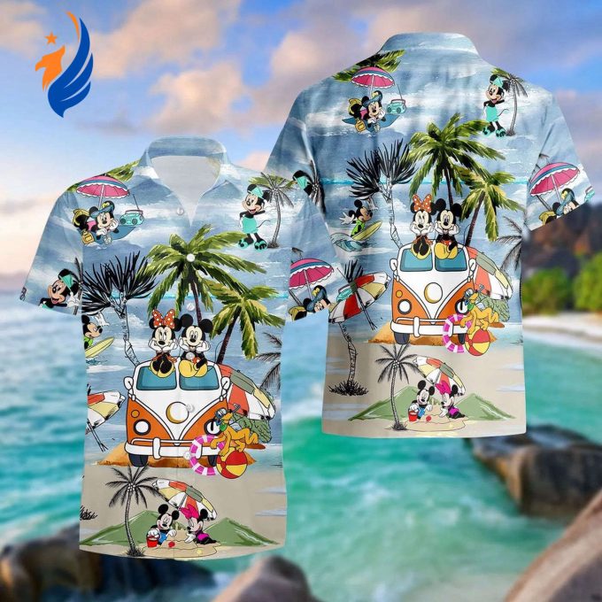 Mickey Aloha Shirt: Disney Mickey and Minnie Hawaiian Trip Shirt for a Stylish Vacation