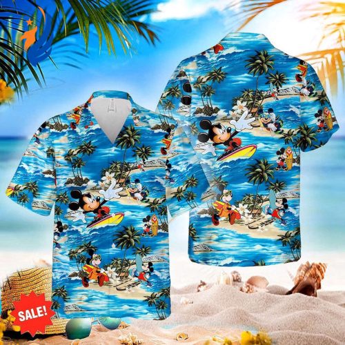 Mickey Aloha Shirt: Disney Hawaiian 3D Shirt for a Fun and Stylish Look! Mickey Aloha Shirt: Disney Hawaiian 3D Shirt for a Fun and Stylish Look!