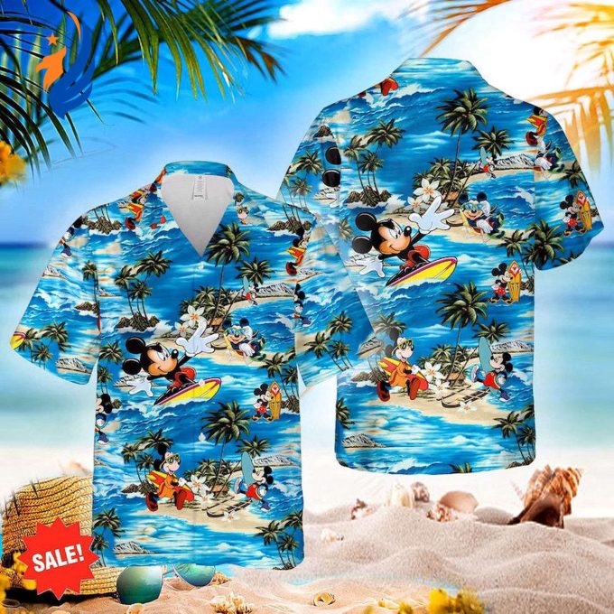 Mickey Aloha Shirt: Disney Hawaiian 3D Shirt for a Fun and Stylish Look!