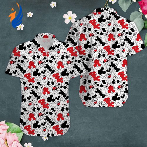 Funny Hawaiian Shirt: Mickey Aloha Shirt - Perfect for Summer - Disney Mickey Mouse Design