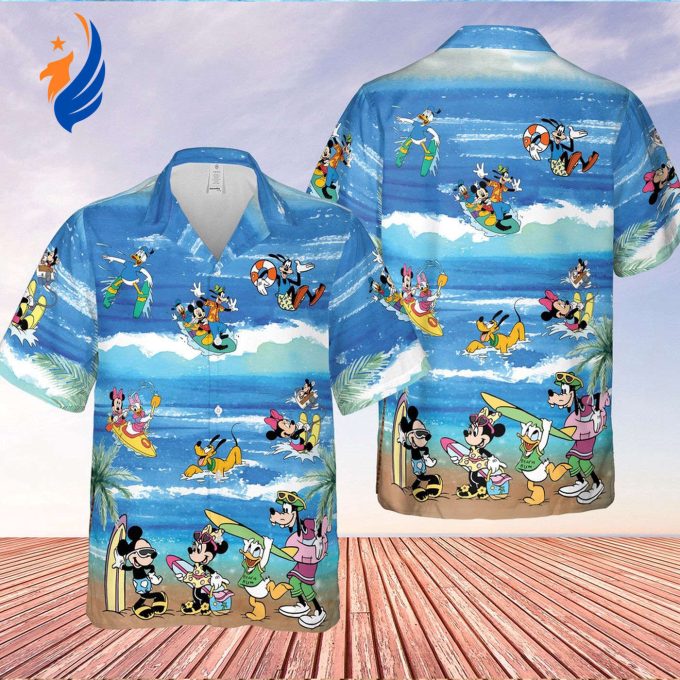 Mickey Aloha Shirt: Disney Summer Hawaiian Vacation Holiday Design – Mickey and Minnie Mouse Mickey Aloha Shirt: Disney Summer Hawaiian Vacation Holiday Design – Mickey and Minnie Mouse