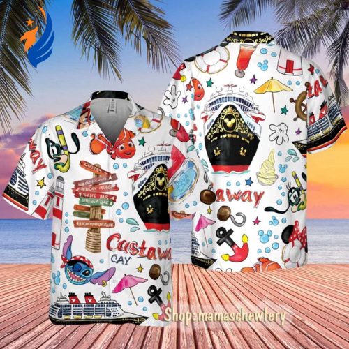 Mickey Aloha Shirt: Perfect Disney Cruise & Disneyland attire Hawaiian-inspired and matching with Mickey And Friends