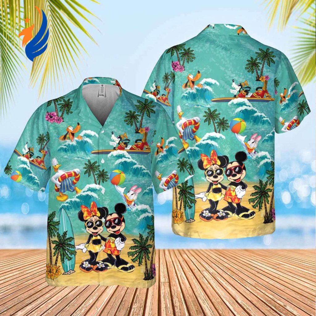 Mickey and Minnie Magical Family Vacation Hawaiian Shirt – Disney Aloha Shirt Mickey and Minnie Magical Family Vacation Hawaiian Shirt – Disney Aloha Shirt