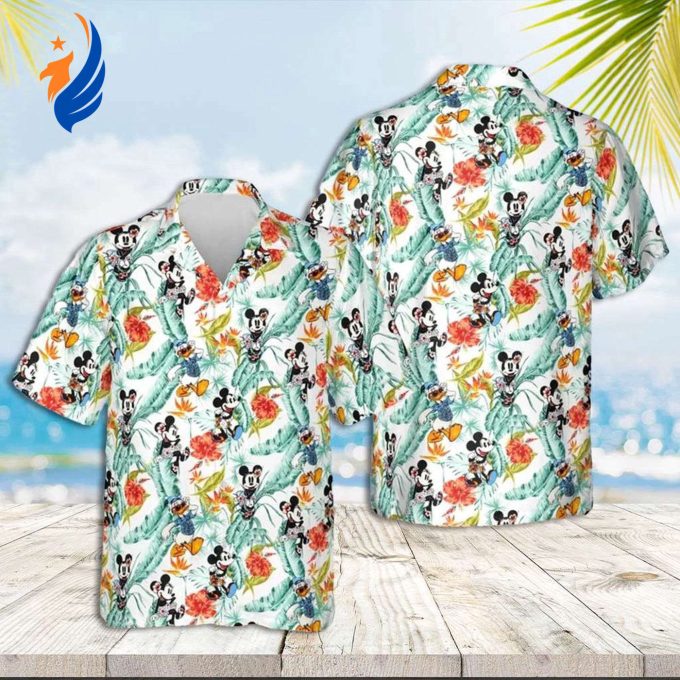 Mickey Aloha Shirt: Disney Hawaiian Shirt for a Beach-Ready Look! Mickey Aloha Shirt: Disney Hawaiian Shirt for a Beach-Ready Look!